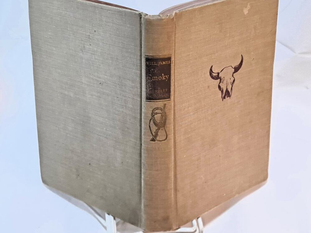SMOKY the Cowhorse by Will James *SIGNED by AUTHOR *(1929 HC no DJ)